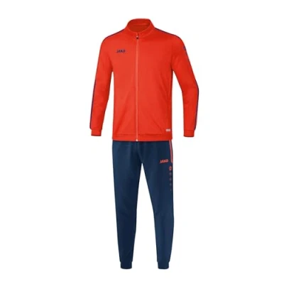 Obrázek JAKO Dětská tepláková souprava Polyester Striker 2. 0, plamen/námořnická modrá, 152, M9119