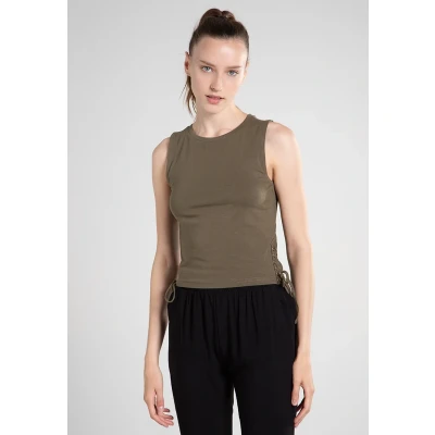 Obrázek Urban Classics Top, Ženy, Velikost: XL, Olive