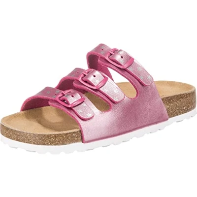 Obrázek Lico Unisex Bioline Star pantofle, růžová, stříbrná.
