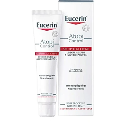 Obrázek Eucerin AtopiControl akutový krém zmírňuje svědění, 40 ml