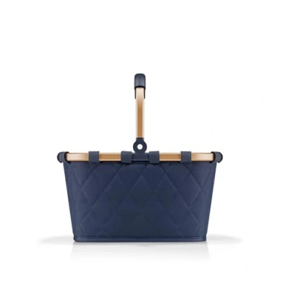 Obrázek reisenthel carrybag XS frame rhombus midnight gold stabilní nákupní košík s praktickou vnitřní kapsou elegantní a vodu odpuzující design