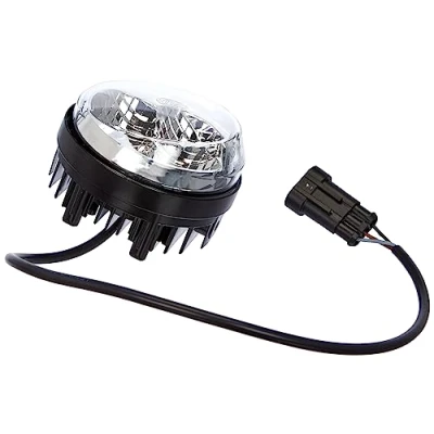 Obrázek HELLA LED světlo pro denní svícení 90 mm 12 V / 24 kulaté čiré kabel: 500 konektor: AMP levý množství: 1 2PT 009 599 131
