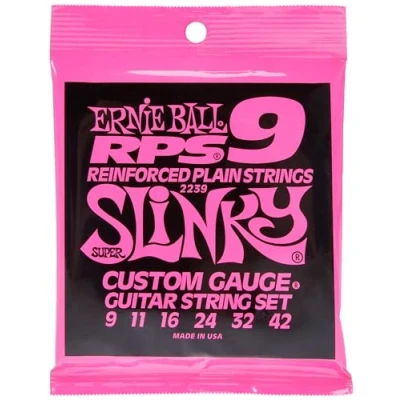 Obrázek Ernie Ball Elektrická kytarová struny Super Slinky RPS Nickel Wound, tloušťka 9 42