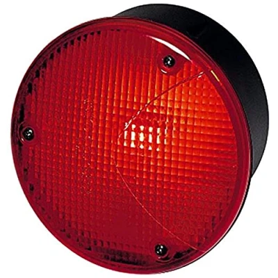 Obrázek HELLA Koncové světlo halogen přívěs osvětlení 24V / 12V vestavba/montáž ADR/GGVS Barva světelných panelů: červená zástrčka: plochá zástrčka pravá/levá množství: 1 2SA 964 169 091