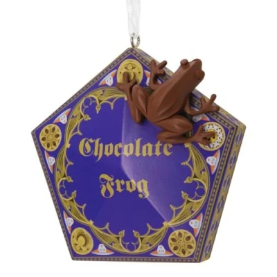 Obrázek Hallmark Sammelbare Harry Potter Schokoladenfrosch und Box Weihnachten Ornament Dekoration Hängende Geschenke für