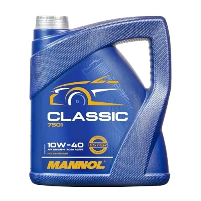 Obrázek Motorový olej MANNOL Classic 10W 40 API SN/SM/CF, 1 litr