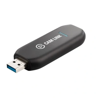 Obrázek Elgato Cam Link 4K, externí záznam kamery, streamování a pomocí DSLR, videokamery, jako webová kamera 1080p60, 4K30 pro videokonference, domácí kancelář, hry, v OBS, zoom, týmů, PC/Mac (balení