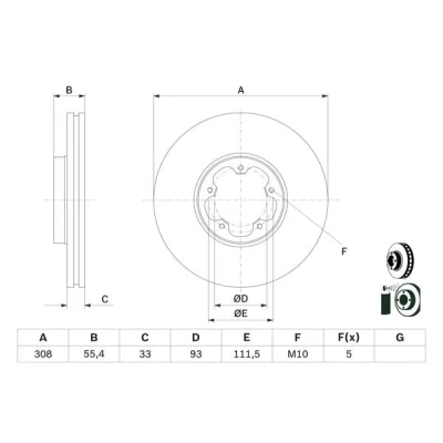 Obrázek OSRAM 64210 H7 halogenové světlomety, 12V, bílá (bílá)
