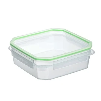 Obrázek Tatay Frischhaltedosen, Vakuum, 1,3 l Fassungsvermögen, Clip Deckel, BPA frei, Geeignet Mikrowelle und Geschirrspüler, Opak Grün. Maße: 18,8 x 6,6 cm
