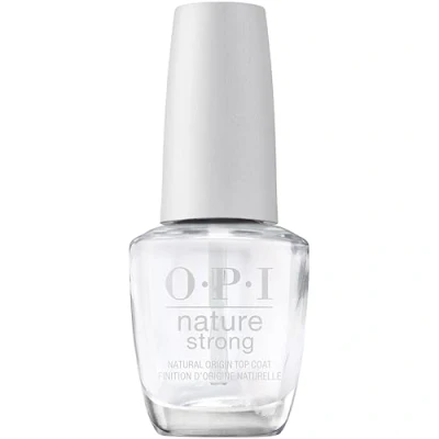 Obrázek OPI Nature Strong lak na nehty dlouhotrvající v černé, bílé nebo šedé vegane For