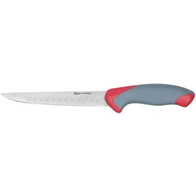 Obrázek Clauss T pro 18416 kuchyňský nůž, Titanová titanu potažená čepel, 16 cm, šedá/červená