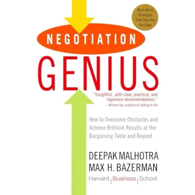 Obrázek Negotiation Genius: How to Overcome Obstacles and Achieve Brilliant Results at the Bargaining Table Beyond
