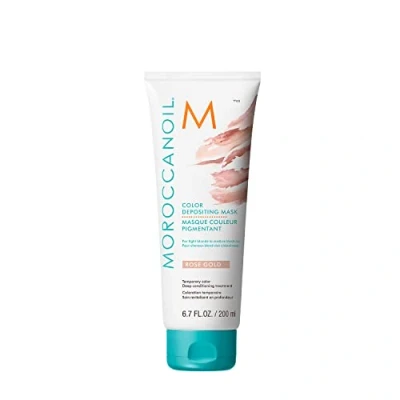 Obrázek Moroccanoil Barevná depositing maska, růžové zlato, 200 ml
