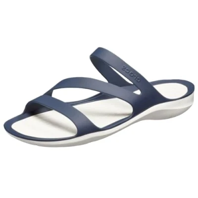 Obrázek Crocs Swiftwater Pantofle, Ženy, Velikost: 42/43, Navy/white boty