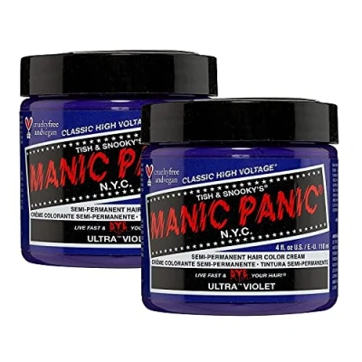 Obrázek Klasická barva na vlasy Cotton Candy Pink od Manic Panic, teple růžová ultra fialová