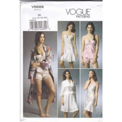 Obrázek V8888 Vogue střihová předloha pro šití, elegantní, Nositelka, módní