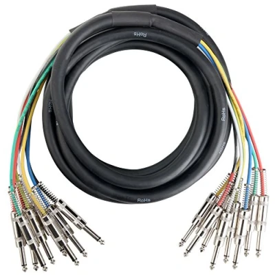 Obrázek Pronomic Stage MJJ8 6 Multicore kabel 8 x 6,3 mm konektor mono na m