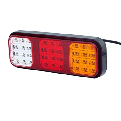Obrázek HELLA VALUEFIT zadní světlo LED závěsné osvětlení 24V / 12V nástavba/šroubované ECE barva světelných panelů: vícebarevná zástrčka: plochá zástrčka vlevo/vpravo množství: 1 2VP 357
