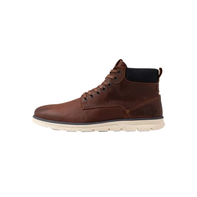 Obrázek Jack &amp; Jones Jfwtubar Šněrovací kotníkové boty, Muži, Velikost: 40, Brandy boty