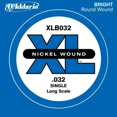 Obrázek D&#039; Addario XLB032 jednotlivá struna (velikost: XL) Nikl Wound 032 Long Scale