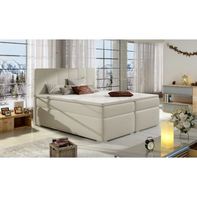 Obrázek Boxspring Bolero 140x200 Materiál / Dekor: Ekokůže Soft 33