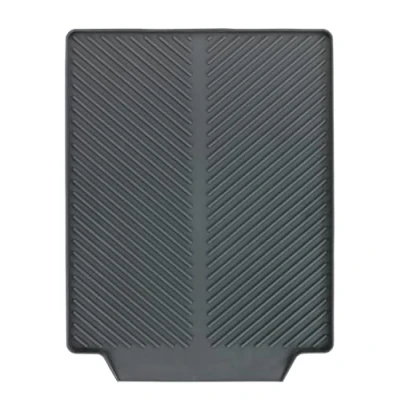 Obrázek WENKO Odkapávací podložka Mod. Linea, do dřezu na nádobí se šikmou plochou pro optimální odtok vody, z robustního plastu, 40 x 3 30 cm, šedá