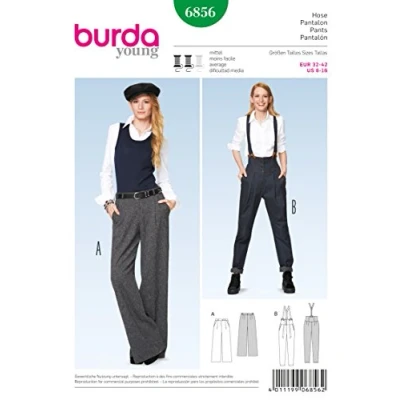 Obrázek Burda Střih kalhoty 6856