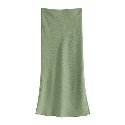 Obrázek Lindex Maxi sukně, Ženy, Velikost: 48/50, Dusty green