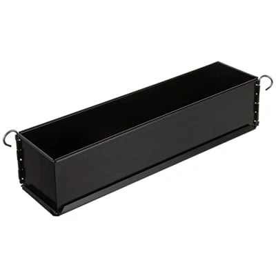 Obrázek Paderno forma kmotra, dlouhá na koláče, univerzální mini s závěsem vhodná do myčky nádobí, 35 cm, černá