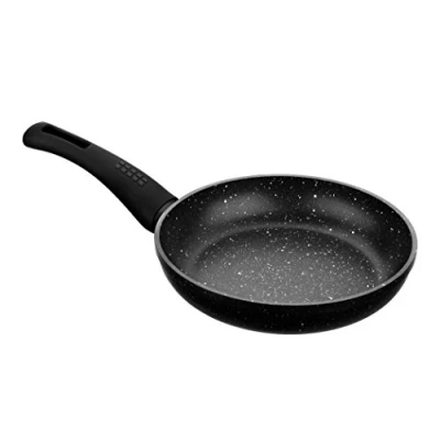 Obrázek Monix Cosmos Grill pan pánev na, s nepřilnavý povrch kamenném vzhledu, antracit Antracit, 24 cm