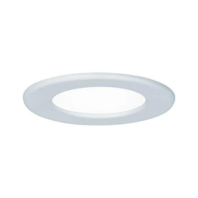 Obrázek Paulmann 92058 LED vestavný panel kulaté stropní svítidlo 6 W světlo 4000 K neutrální bílý IP44 ochrana proti stříkající vodě včetně světelného zdroje