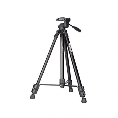 Obrázek Rollei Compact Traveler Star S2 (dříve DIGI 9300) kompaktní video stativ z hliníku, nosnost až 3 kg, vč. hlavy stativu a tašky na černý