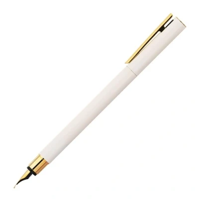 Obrázek FABER CASTELL 141441 plnicí pero Neo Slim, šířka pera F, zlatá marshmallow