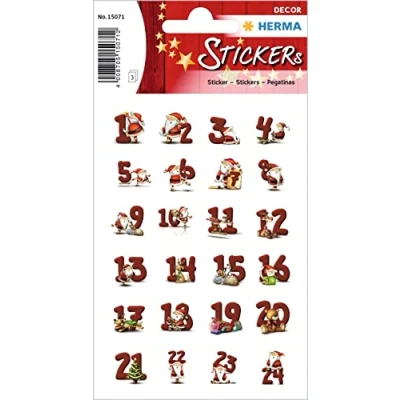 Obrázek HERMA 15071 Sticker Decor perníkové čísel
