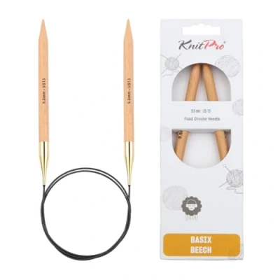 Obrázek KnitPro K35356 kruhová pletací jehla, hnědá, 120 cm x 9 mm