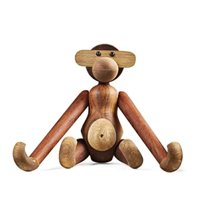 Obrázek Kay Bojesen OFFE střední figurky 28 cm opice, vánoční dekorace, dřevo