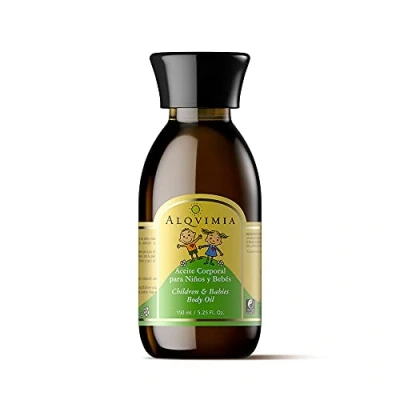 Obrázek Alqvimia Tělový olej pro děti a miminka dětský olej, ideální péče ochrana citlivou dětskou pokožku 150 ml
