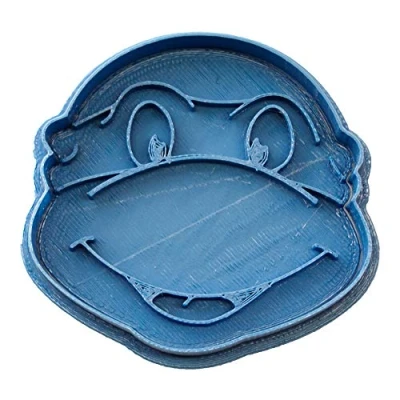 Obrázek Cuticuter Schildkröte Ninja Ausstechform, Blau, 8 x 7 1.5 cm