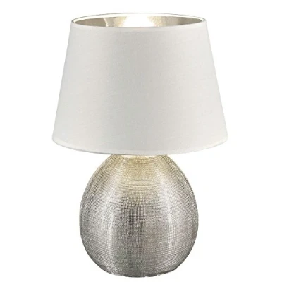 Obrázek Stolní lampa od Reality Leuchten, keramická s textilním stínítkem