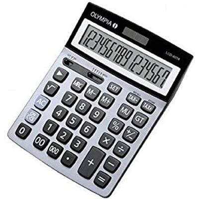 Obrázek Olympia Stolní kalkulačka LCD 6016
