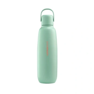 Obrázek SodaStream 0,9L Fizz&amp;go COOL kovová láhev mátová vhodná do myčky kompatibilní s Duo, E Terra UVM. udrží až 12 hodin teplé a studené bez BPA balení 1 ks