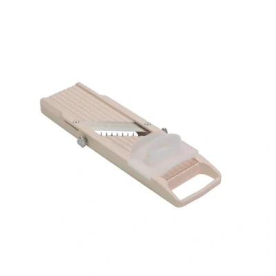 Obrázek BENRINER japonská mandolína slonová kost 31,5 x 9,2 2,4 cm malý model šířka řezu 64 mm vysoká kvalita.