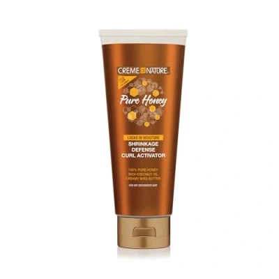 Obrázek Creme of Nature Pure Honey kudrlinky bez sulfátů, s kokosem, bambuckým máslem a medem, pro měkké definované kadeře, barva čistý med, 310 ml