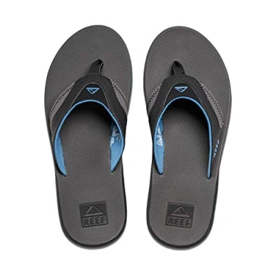 Obrázek Reef Fanning Sandály s odděleným palcem, Muži, Velikost: 46, Grey/light blue Měkká syntetika
