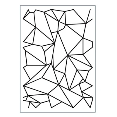 Obrázek Vaessen Creative 100604 002 Embossing Folder, Mehrfarbig, A6