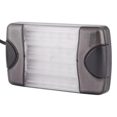 Obrázek HELLA Směrové světlo DuraLED LED 24/12 V montované/šroubované Barva světelného kotouče: čirá kabel: 2500 mm konektor: otevřené konce kabelu vzadu množství: 1 2BA 980 607 201