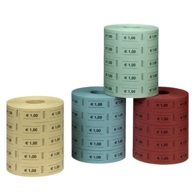 Obrázek Herlitz 10733368 token 1 euro 5x1000 slz, různé barvy