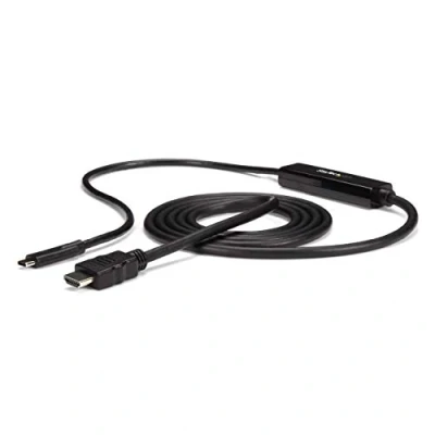 Obrázek StarTech.com USB C na HDMI kabel 1m 4K Thunderbolt 3 kompatibilní typ adaptér Ultra HD 3840x2160