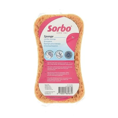 Obrázek Sorbo Arbeitsschwamm, groß, Viskose, perfekt für die tägliche Reinigung, hochwertig, besonders saugfähig, Reinigungs Essential