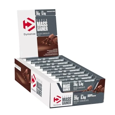 Obrázek Dymatize Super Mass Gainer Bar (10 x 90 g) Deluxe Chocolate